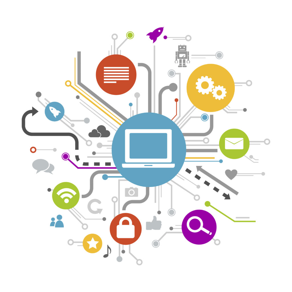 Image qui représente la digitalisation dans les entreprises